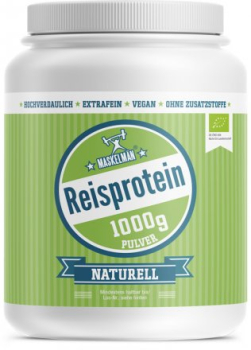 Maskelmän Reisprotein 80% - extrafein - Bio - 1000g