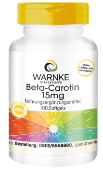 Beta-Carotin 15mg (100 Softgels)