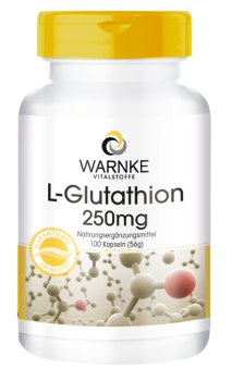 Reduziertes Glutathion 250 mg 100 Kapseln