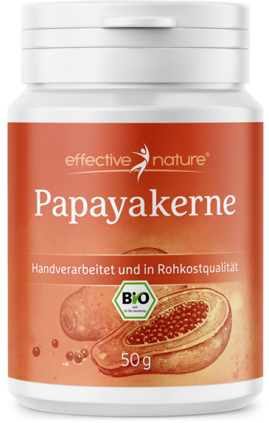 Papayakerne in Bio- und Rohkostqualität 50 Gramm