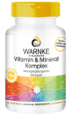 Vitamin und Mineral Komplex mit 18 Vitalstoffen, vegan (250 Kapseln)